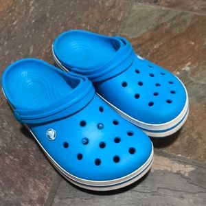 Blue Crocs